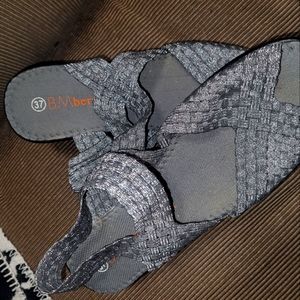 BMbernie Mev silver wedge "37"